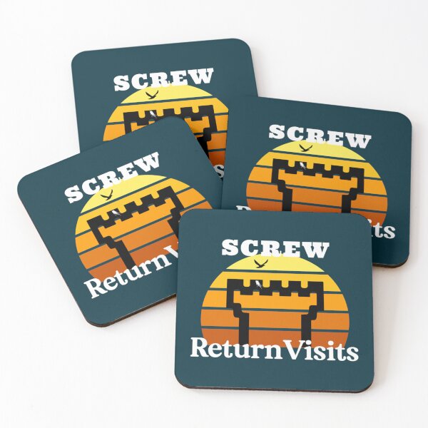 Item preview, Screw Return Visits   designed and sold by Matryoshkaxcv.