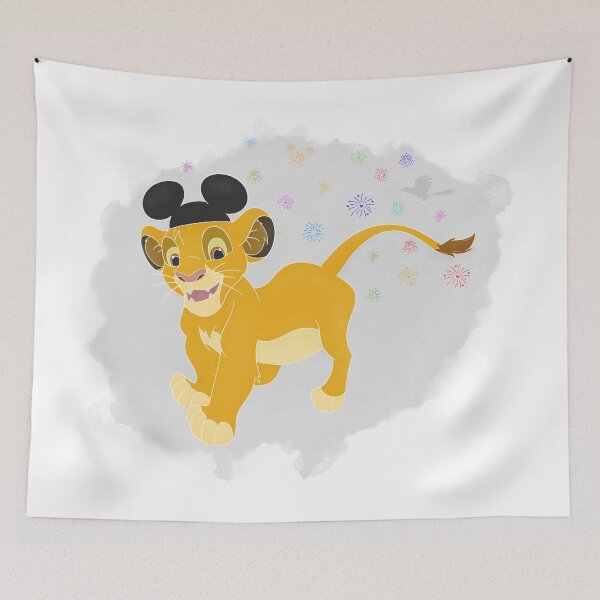 Item preview, Simba With Mickey Ears designed and sold by ShutterStudios.