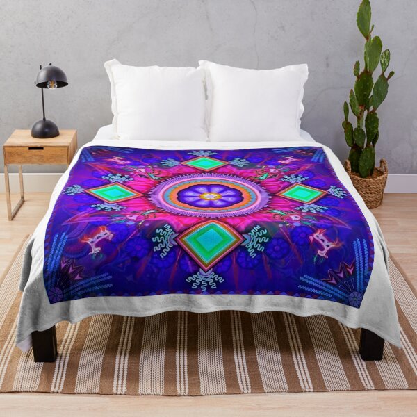 Item preview, Ultraviolet huichol designed and sold by edleon.