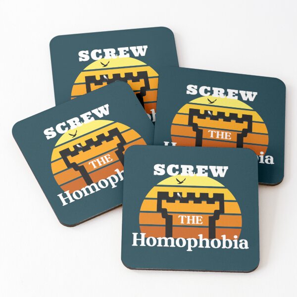 Item preview, Screw The Homophobia   designed and sold by Matryoshkaxcv.