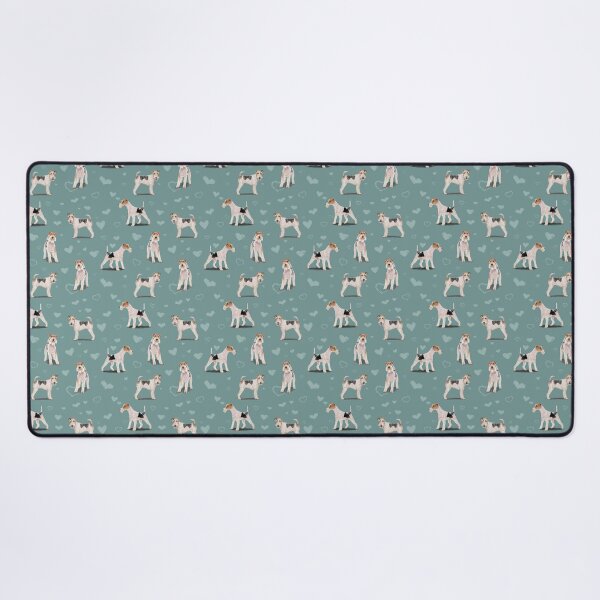 Item preview, The Fox Terrier (Teal) designed and sold by Elspeth Rose Design.