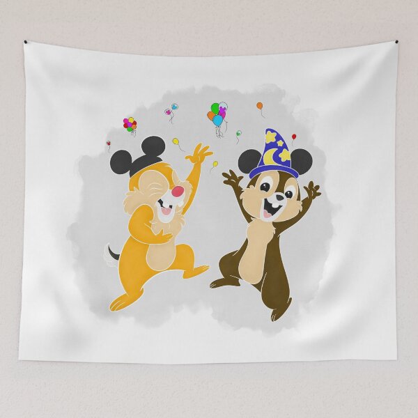 Item preview, Chip And Dale With Mickey Ears designed and sold by ShutterStudios.