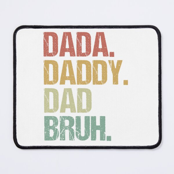 Item preview, Dad to Bruh Sticker designed and sold by csdesignco.