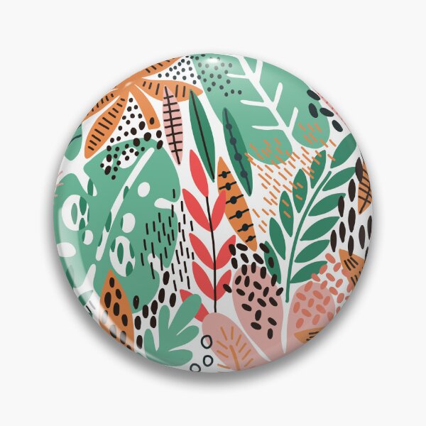 Item preview, Tropical Abstract Floral Jungle designed and sold by meggydesigns.