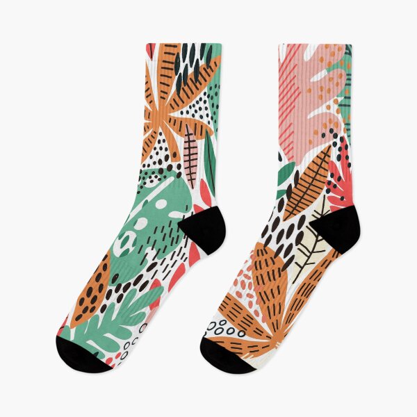 Item preview, Tropical Abstract Floral Jungle designed and sold by meggydesigns.