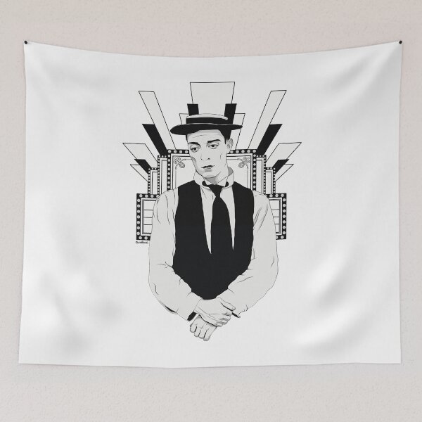 Item preview, Gift For Men Boy Girl Presenting Buster Keaton Gift Movie Fans designed and sold by Yelvertanner395.