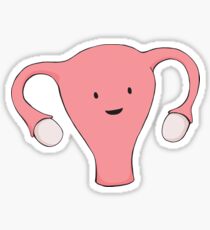 Uterus Series - Happy Womb Day Sticker