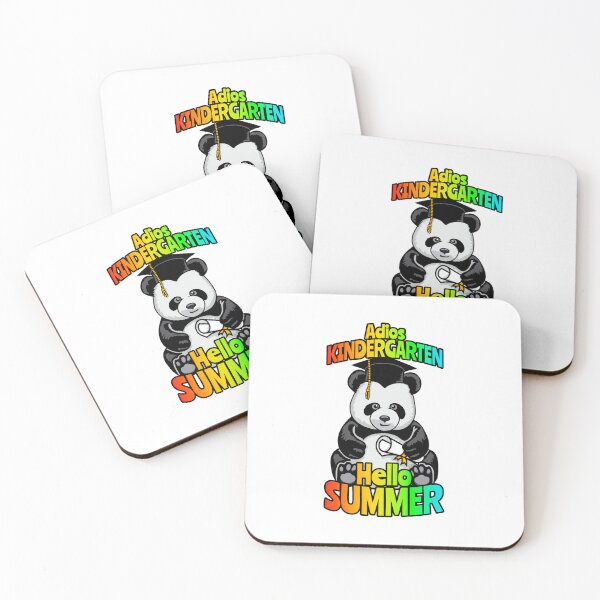 Item preview, Adios Kindergarten Hello Summer Funny Happy Panda Bear designed and sold by GrandeDuc.