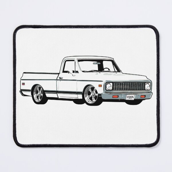 Item preview, White 60s Lowered C Truck designed and sold by CoolRide.