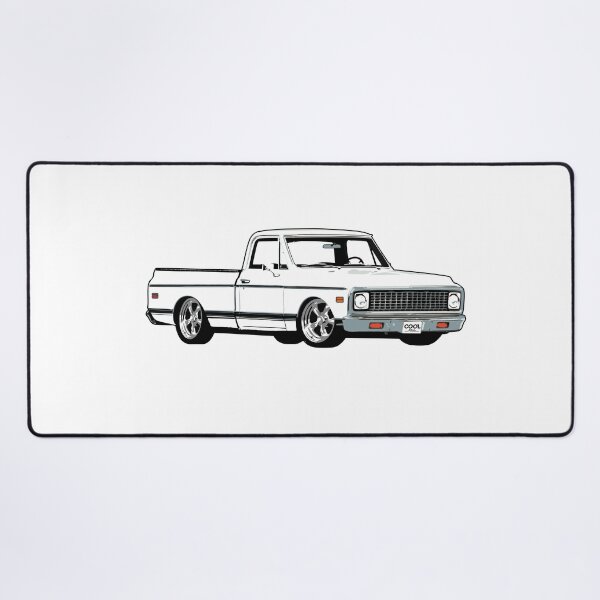 Item preview, White 60s Lowered C Truck designed and sold by CoolRide.