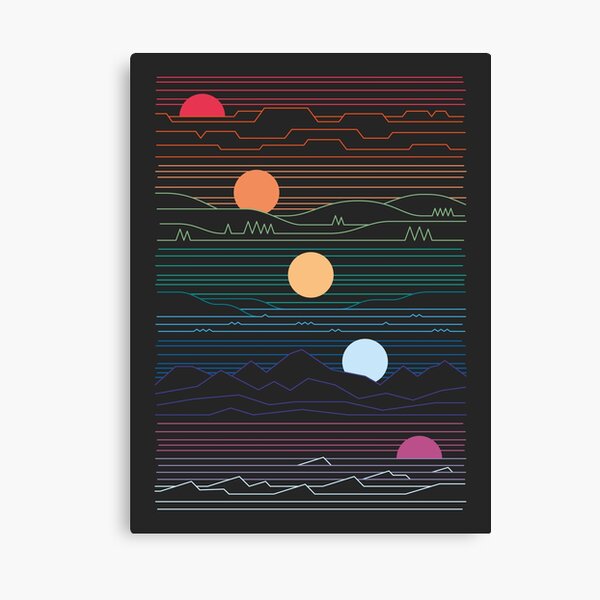 Many Lands Under One Sun Canvas Print