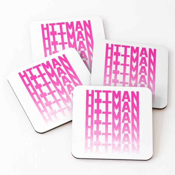 Item preview, HITMAN - PINK to TRANSPARENT (WHITE BG) designed and sold by MaidenofIron157.