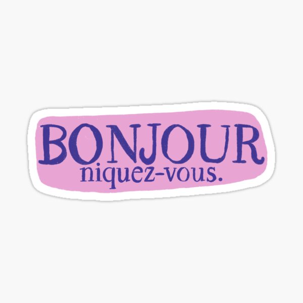 Politeness Sticker
