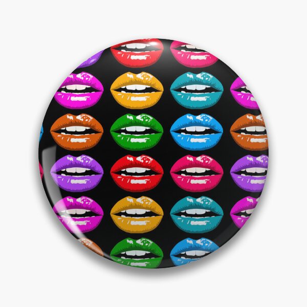 Item preview, Colorful Group Of Lips designed and sold by TrulyEpoque.