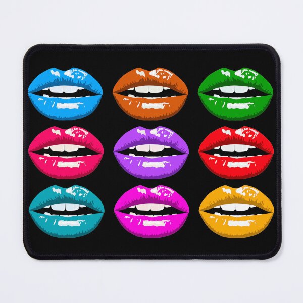 Item preview, Colorful Group Of Lips designed and sold by TrulyEpoque.