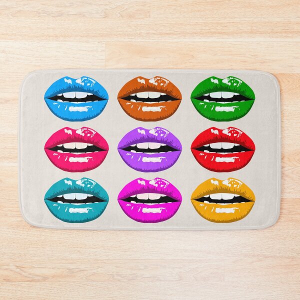 Item preview, Colorful Group Of Lips designed and sold by TrulyEpoque.