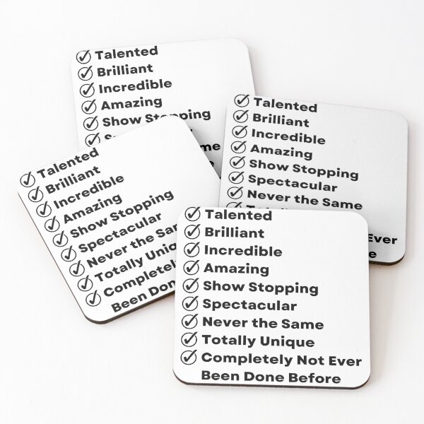 Item preview, Talented, Brilliant, Incredible, Amazing, Show Stopping designed and sold by It Me Designs.