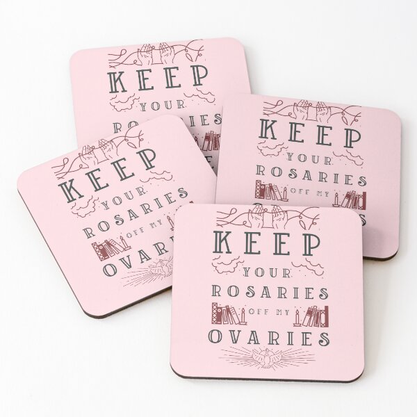 Item preview, KEEP YOUR ROSARIES OFF MY OVARIES designed and sold by Verbiage24.