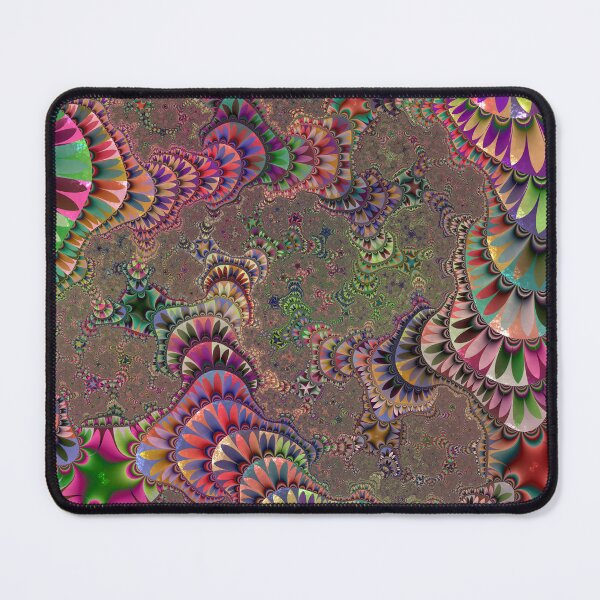 Item preview, Colorful Trippy Groovy Fractal Art designed and sold by Kaleiope Studio.