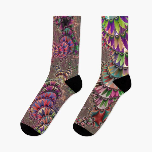 Item preview, Colorful Trippy Groovy Fractal Art designed and sold by Kaleiope Studio.