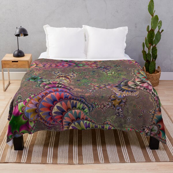 Item preview, Colorful Trippy Groovy Fractal Art designed and sold by Kaleiope Studio.