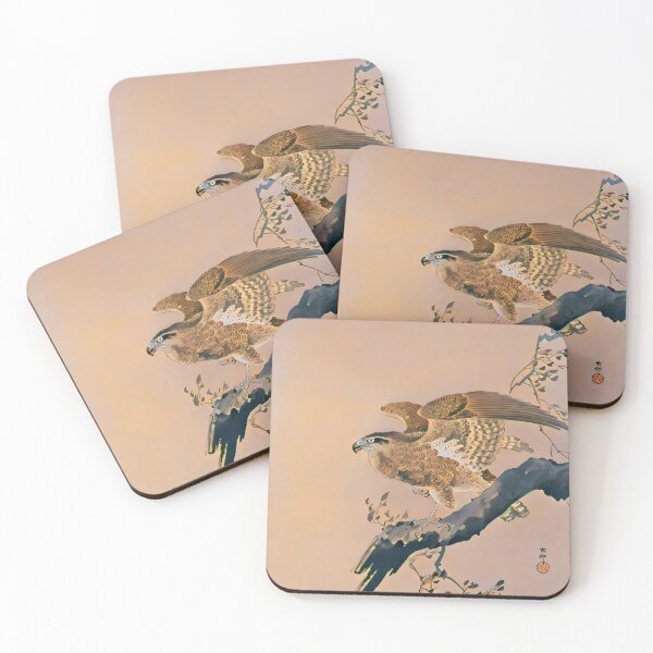 Item preview, Vintage Japanese Art Hawk designed and sold by patternsnprint.