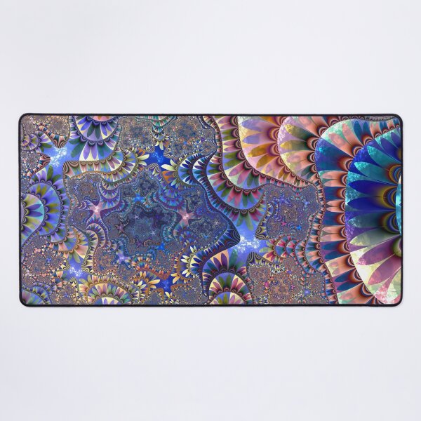 Artikelvorschau, Boho Pastell Groovy Funky Fractal Art entworfen und verkauft von Kaleiope Studio.
