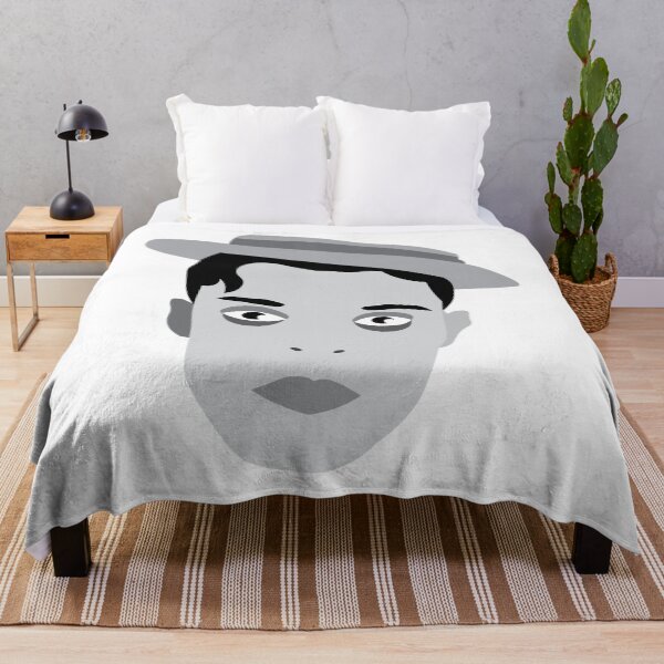 Item preview, Lover Gift Black White Buster Keaton Chaplin Awesome Photographic designed and sold by Yelvertanner395.