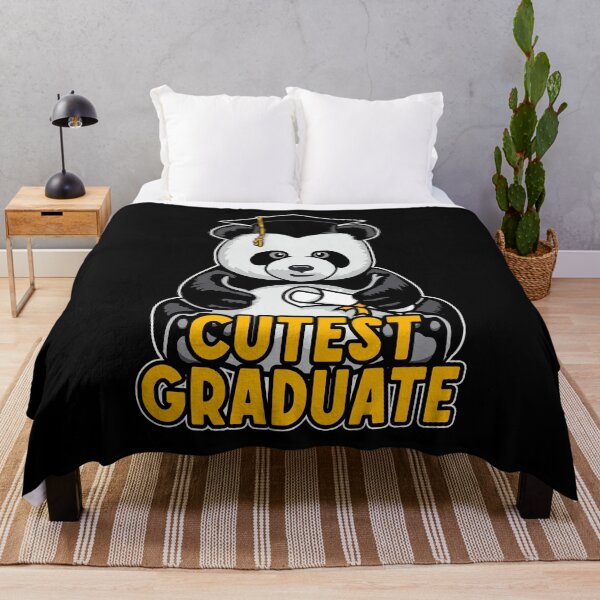 Item preview, Cutest Graduate Senior Graduation Funny Happy Panda Grad designed and sold by GrandeDuc.