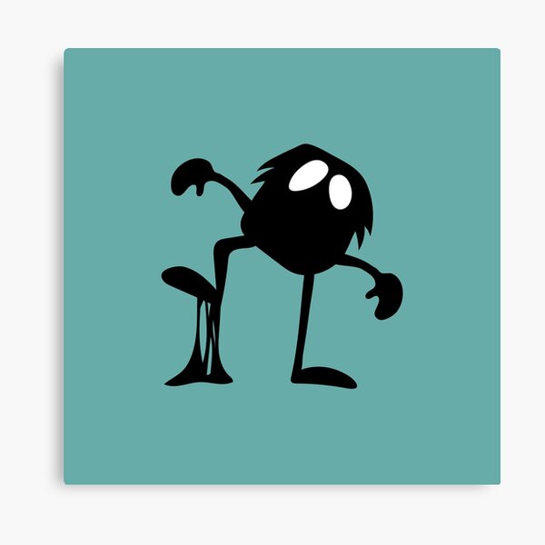 BadaBada - I is for Icky Canvas Print