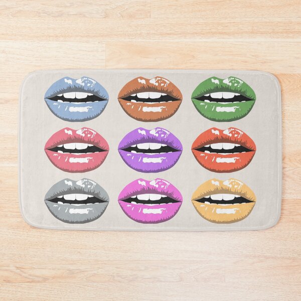 Item preview, Cute Muted Color Group Of Lips designed and sold by TrulyEpoque.