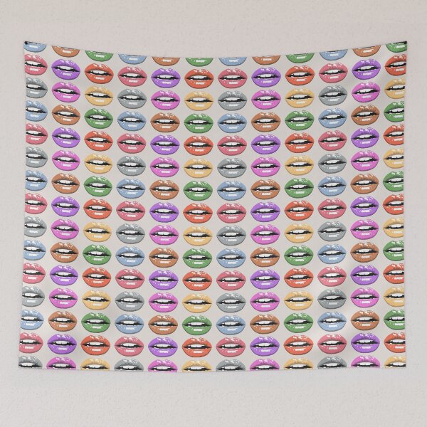 Item preview, Cute Muted Color Group Of Lips designed and sold by TrulyEpoque.