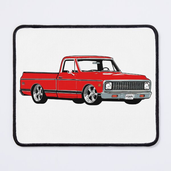 Item preview, Bright Red 71/72 Lowered C Truck designed and sold by CoolRide.
