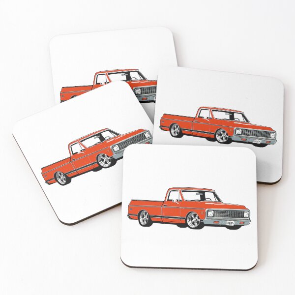 Item preview, Orange 71/72 Lowered C Truck designed and sold by CoolRide.