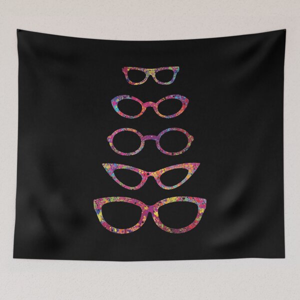 Item preview, Eyeglasses With Splatter Paint Effect designed and sold by Primroaddesigns.