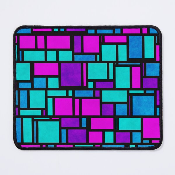 Item preview, Jewel Tone Mondrian designed and sold by Kaleiope Studio.