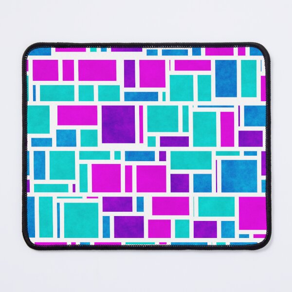 Item preview, Jewel Tone Mondrian Version 2 designed and sold by Kaleiope Studio.