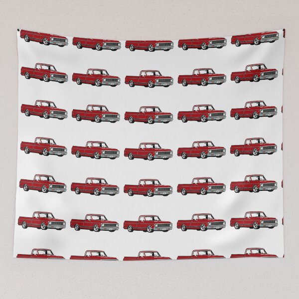 Item preview, Red 71/72 Lowered C Truck designed and sold by CoolRide.