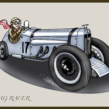 Artwork thumbnail, MG STYLE RACER by squigglemonkey