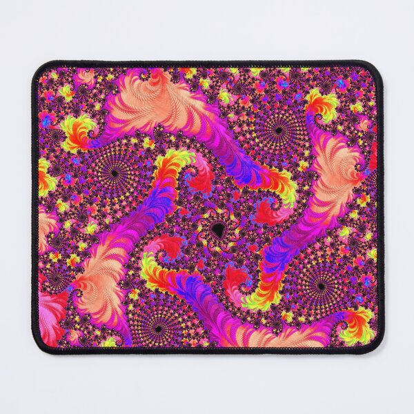 Item preview, Colorful Vivid Trippy Hippie Spiral Fractal Art designed and sold by Kaleiope Studio.