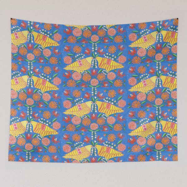 Item preview, Mariya Prymachenko Pigeons 1968 designed and sold by CafeRacer044.