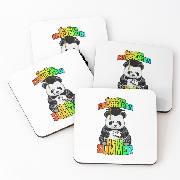 Item preview, Goodbye Kindergarten Hello Summer Funny Happy Panda Bear designed and sold by GrandeDuc.