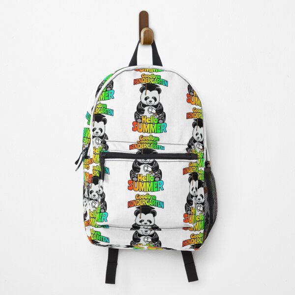 Item preview, Goodbye Kindergarten Hello Summer Funny Happy Panda Bear designed and sold by GrandeDuc.