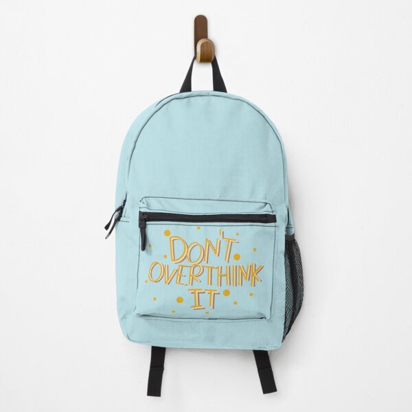 Item preview, Don’t overthink it quote with colorful text design designed and sold by DDalaland.