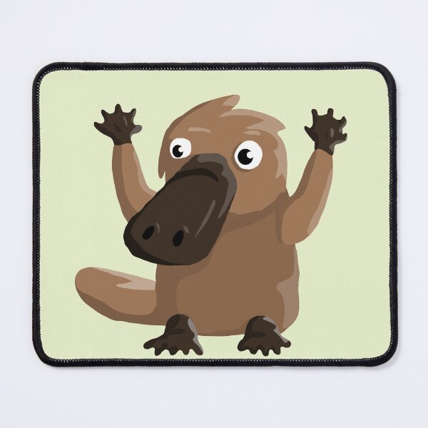 Item preview, Suprised Platypus designed and sold by BumbleBeeClub.