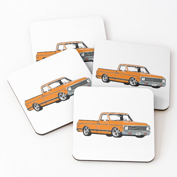 Item preview, Yellow 71/72 Lowered C Truck designed and sold by CoolRide.