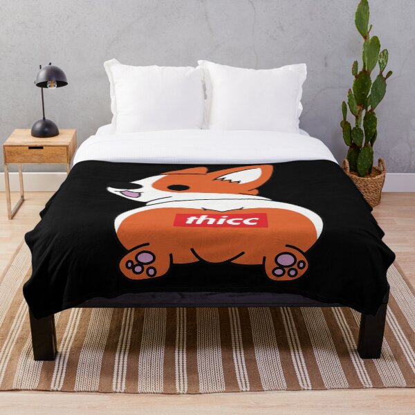 Item preview, Thicc Corgi Butt Orange designed and sold by Antonowo.