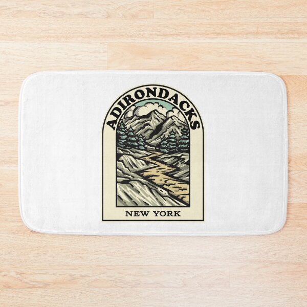 Artikelvorschau, Adirondacks New York hiking backpacking trail entworfen und verkauft von HalpinDesign.