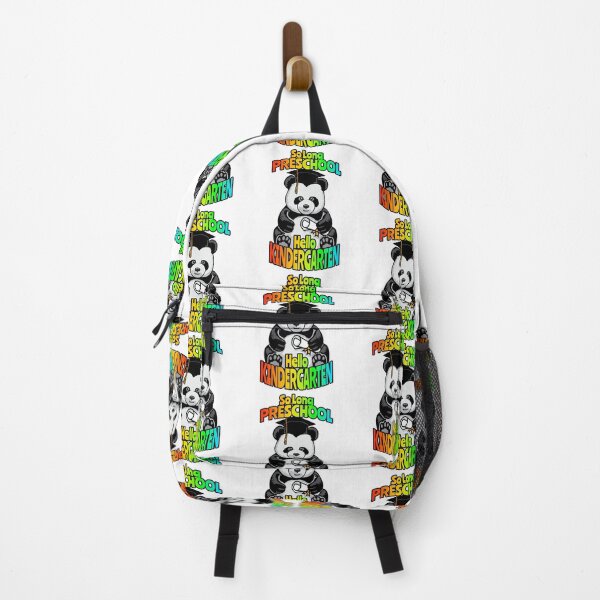 Item preview, So Long Preschool Hello Kindergarten Funny Happy Panda Bear designed and sold by GrandeDuc.