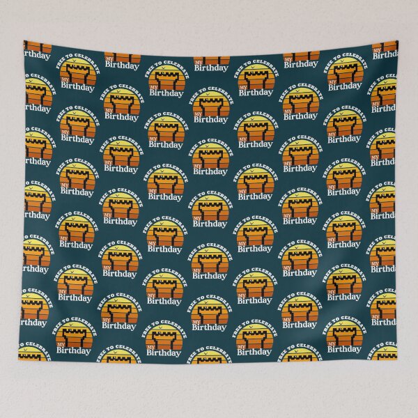 Item preview, Free To Celebrate My Birthday   designed and sold by BeksStitch.